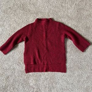 Classic Berry Red Sweater